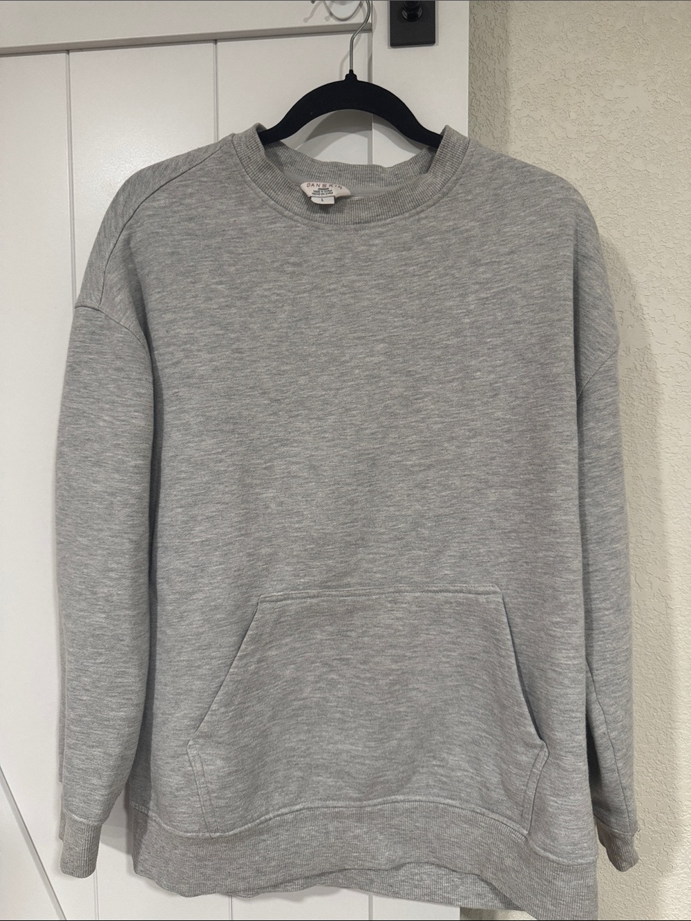 Danskin Gray Women's Cowlneck Sweatshirt